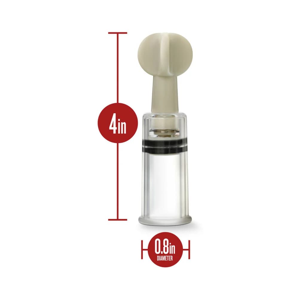 Temptasia Clit and Nipple Twist Suckers 3-Piece Set Clear thumbnail 4