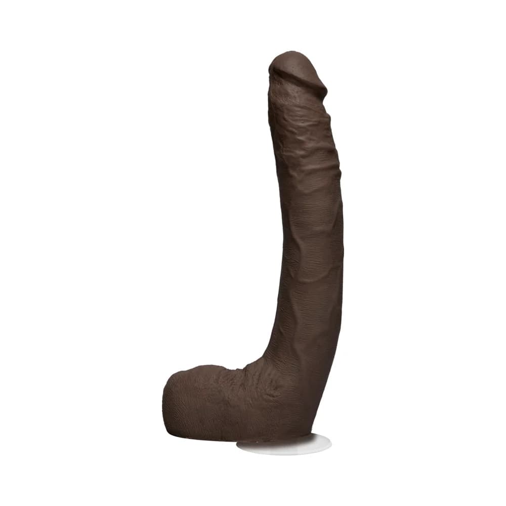 Signature Cocks Jax Slayher 10 Inch ULTRASKYN Cock with Removable Vac-U-Lock Suction Cup Chocolate thumbnail 2