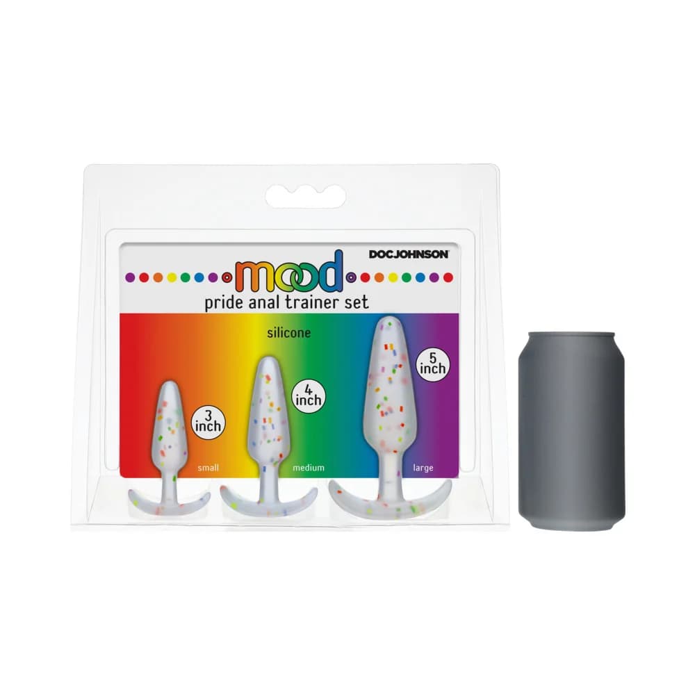 Mood Pride Anal Plug Training Set 3-Piece thumbnail 3