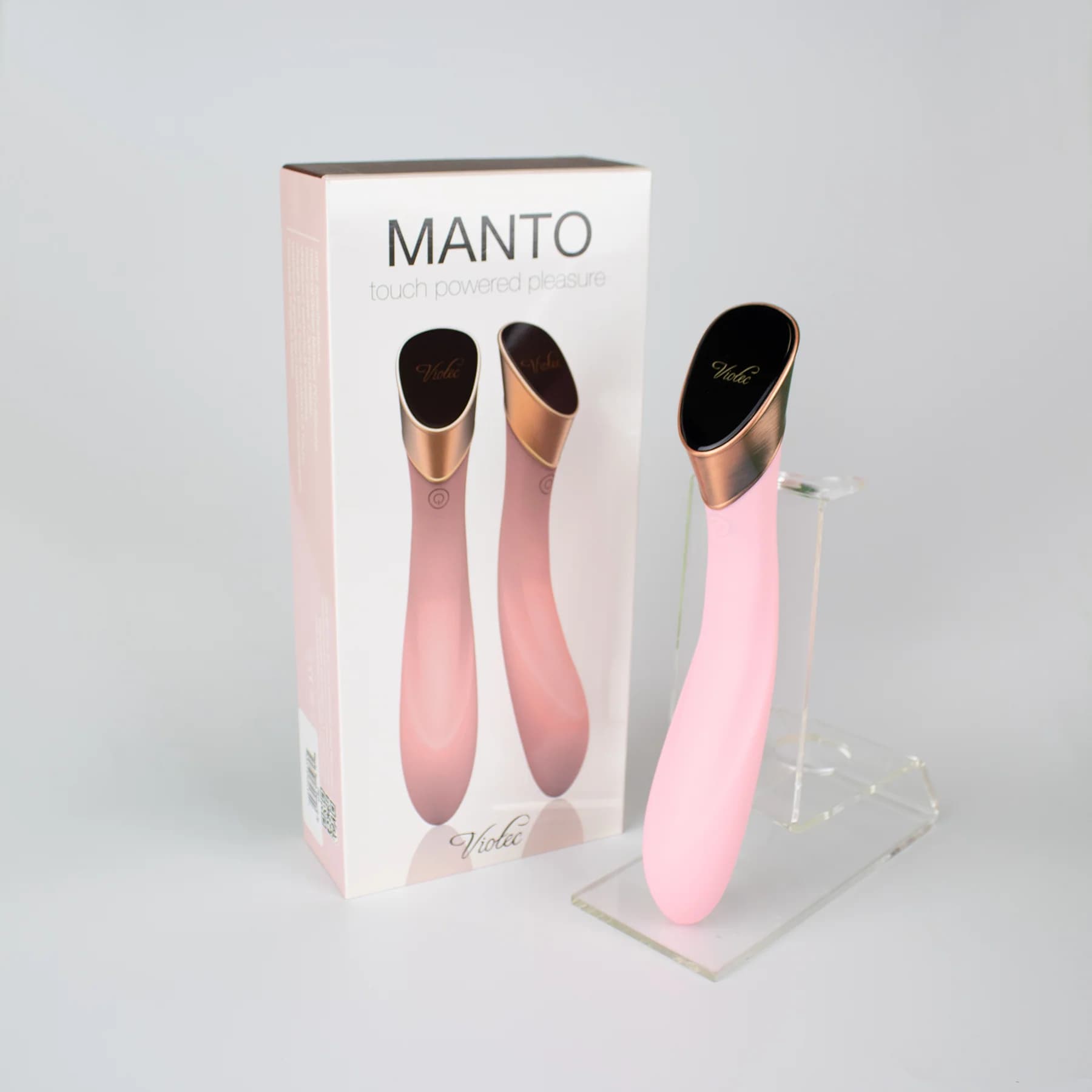 Manto Touch Panel G-Spot Vibrator Pink