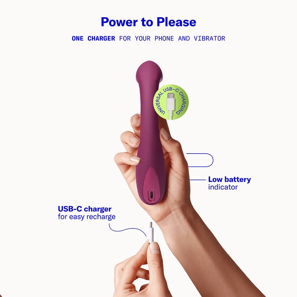 Dame Arc G-Spot Vibrator Plum thumbnail 9