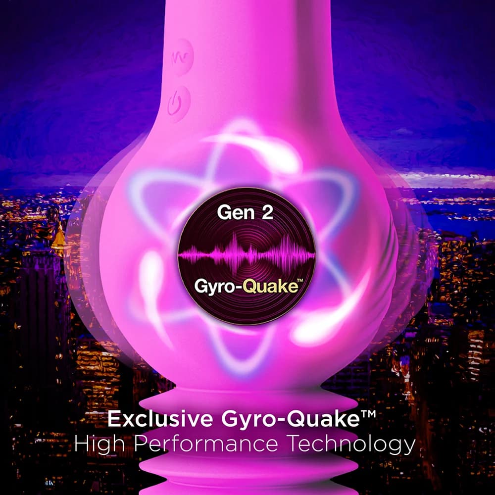 Impressions New York Gyroquake Dildo Purple thumbnail 6