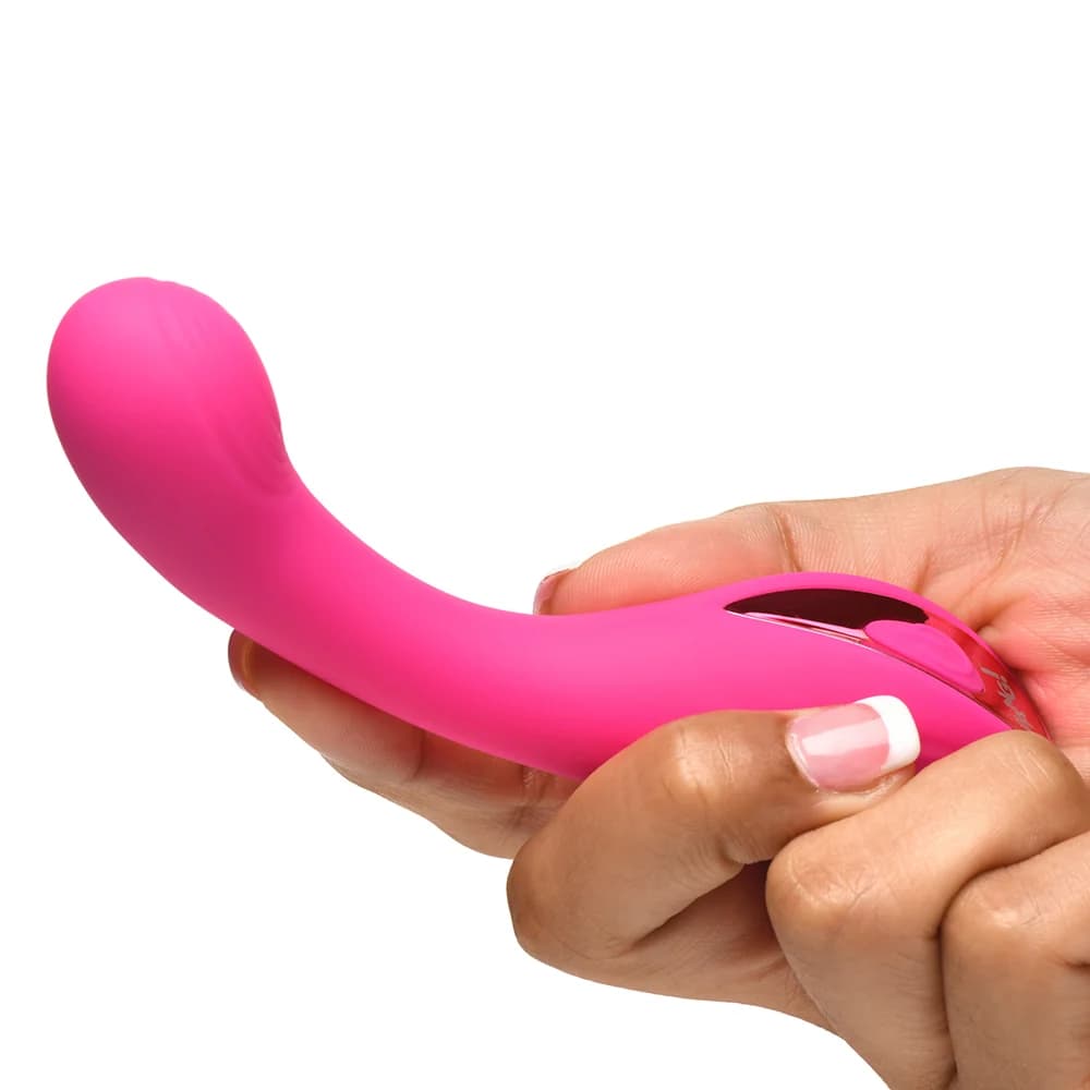 BANG! G-Spot Silicone Vibrator Pink thumbnail 6