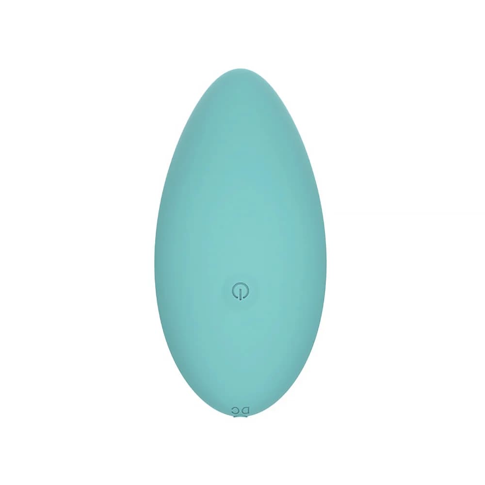 Spectrum Essentials Rechargeable Silicone Compact External Vibrator Blue thumbnail 4