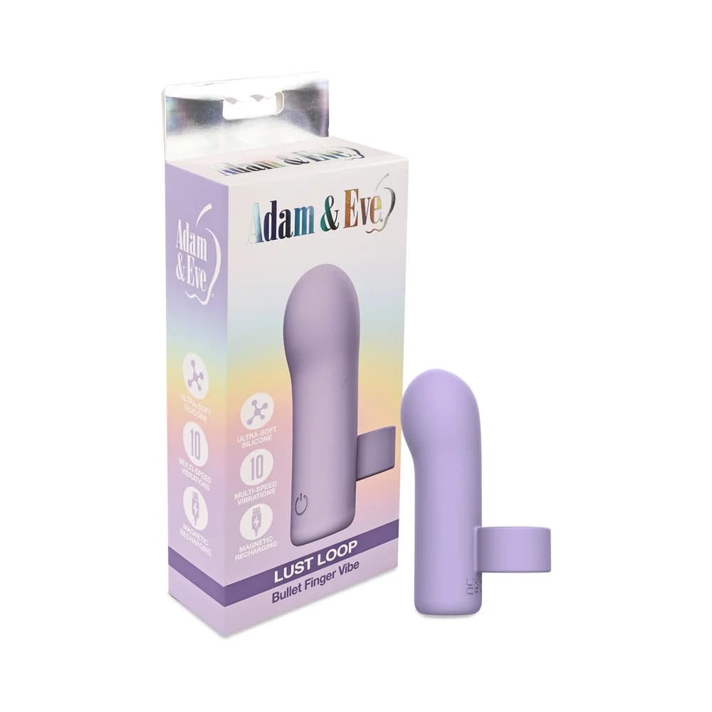 Adam & Eve Lust Loop Bullet Finger Vibe