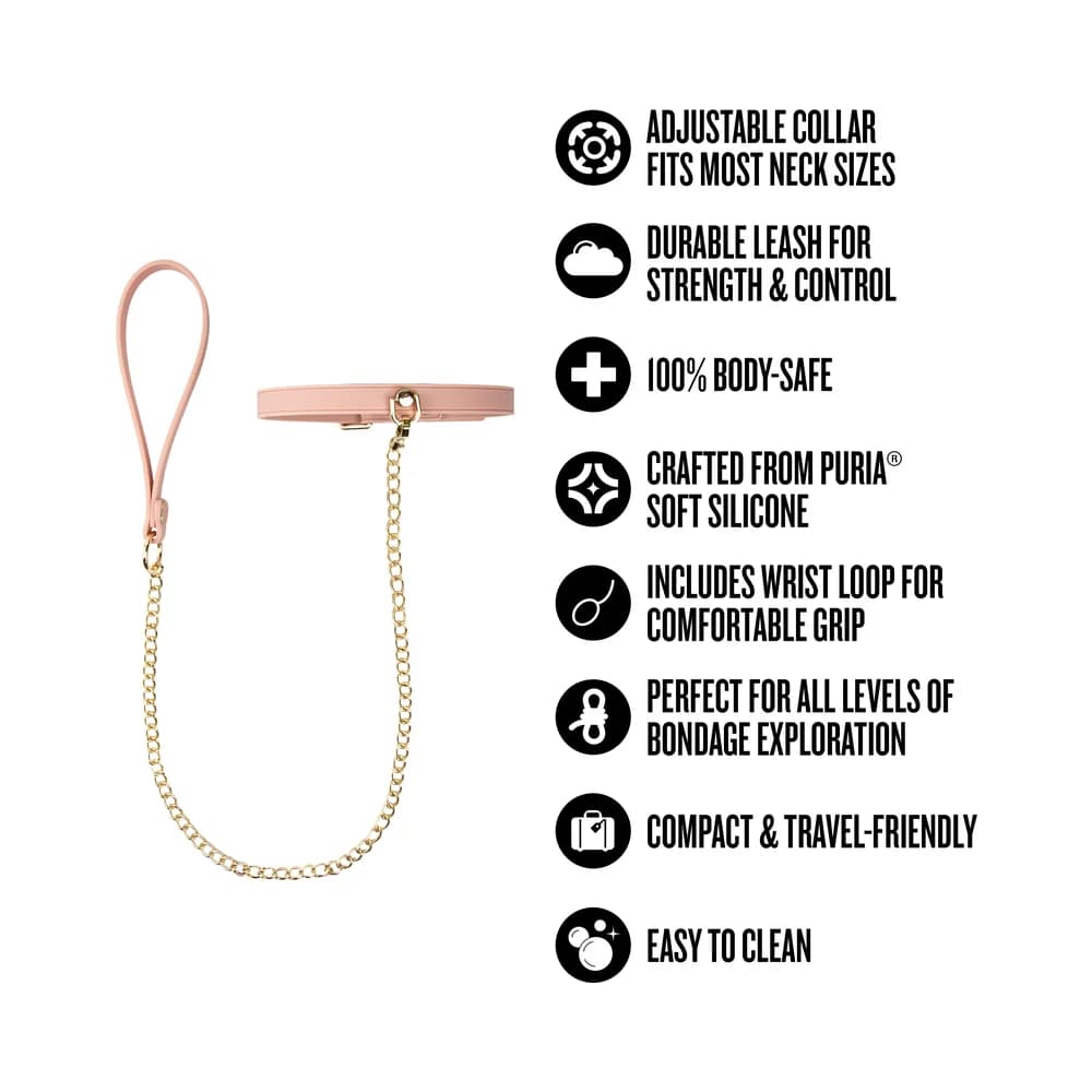 Temptasia Ardor Collar & Leash Pink thumbnail 7