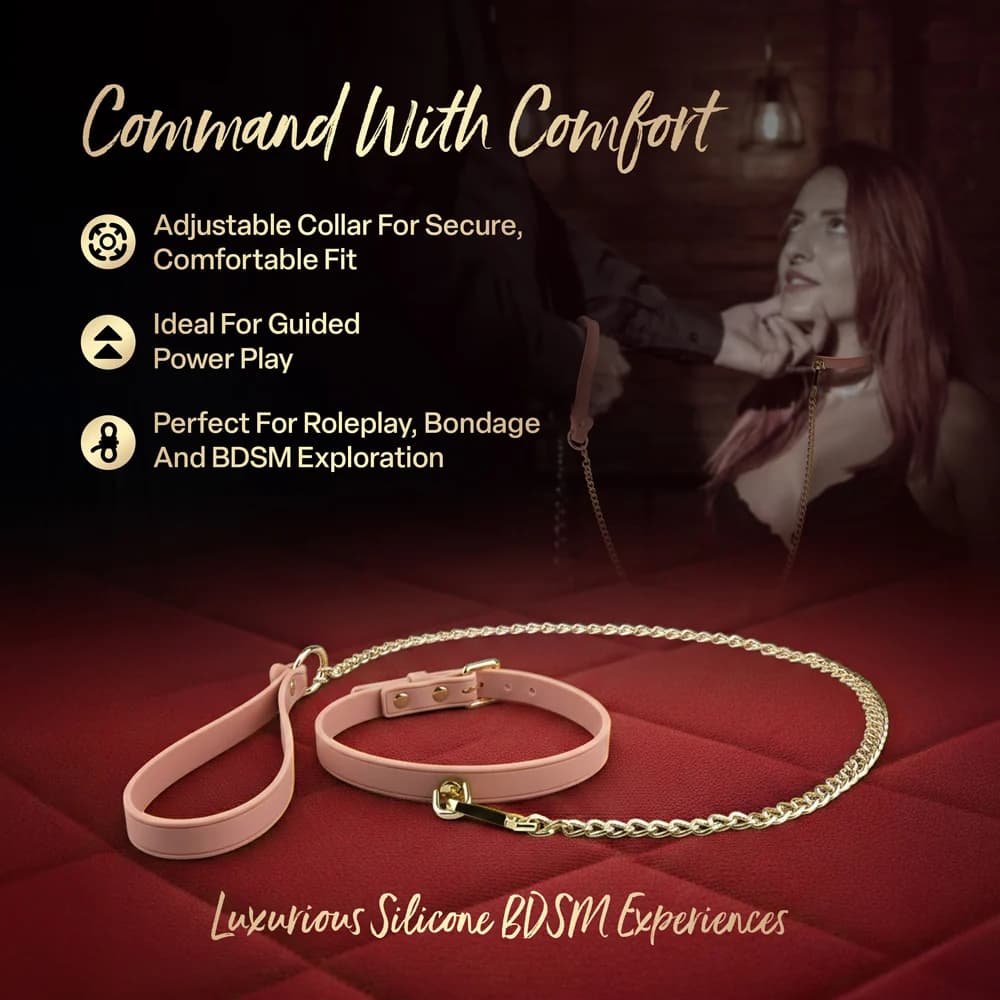 Temptasia Ardor Collar & Leash Pink thumbnail 9