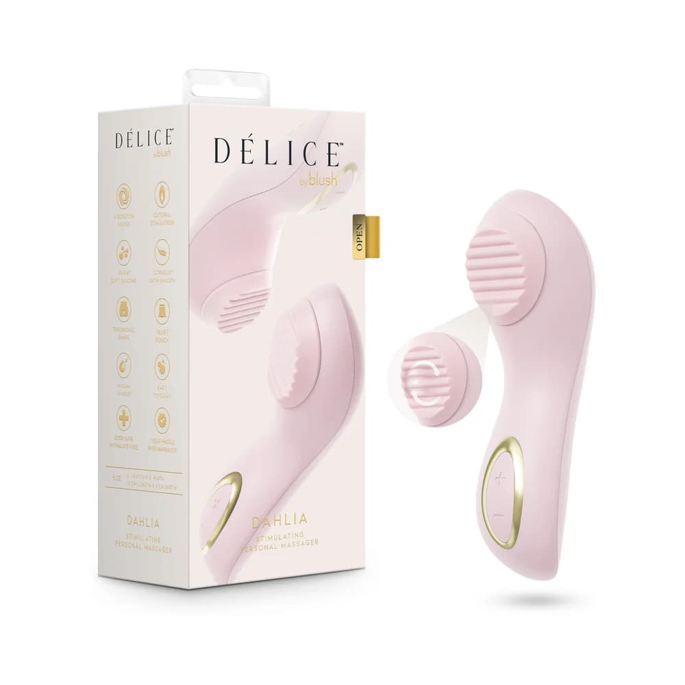 Delice Dahlia Stimulating Personal Massager Pink