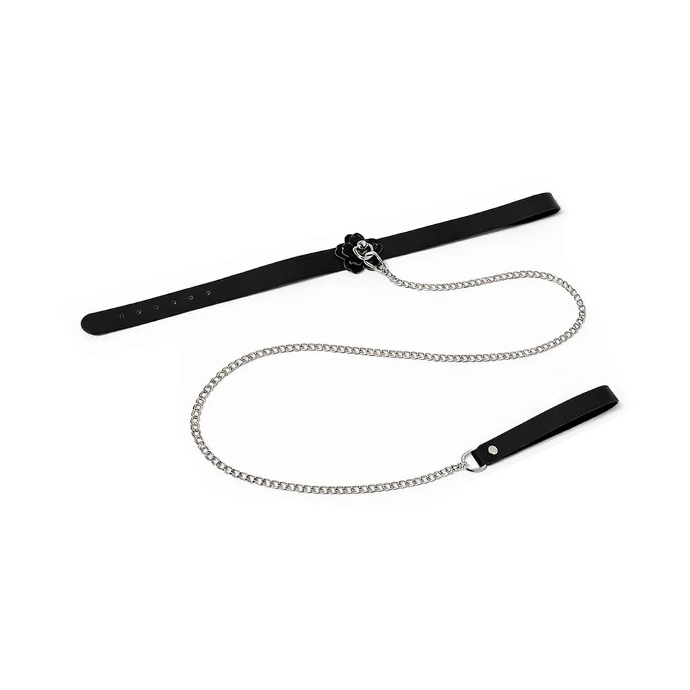 Heat Tease Flower Collar Black/Pink thumbnail 5