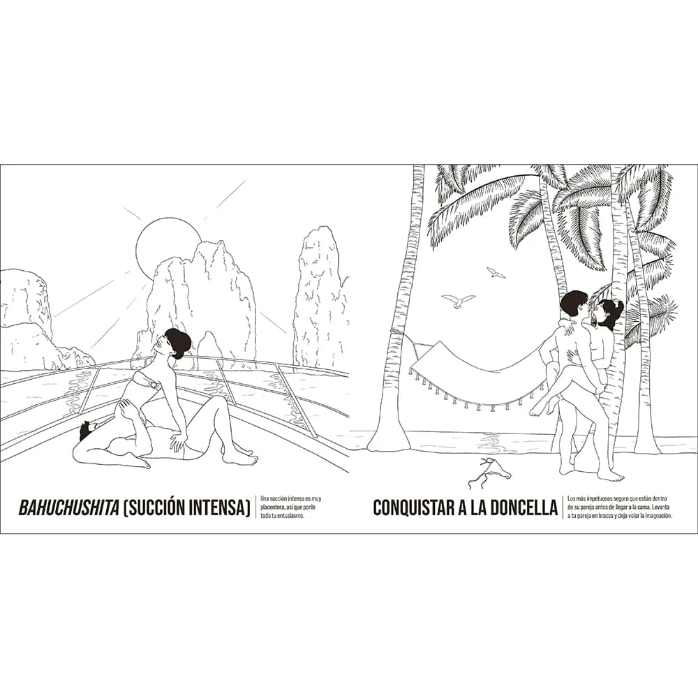Kama Sutra Coloring Book: Libro para colorear (Spanish Edition) thumbnail 5